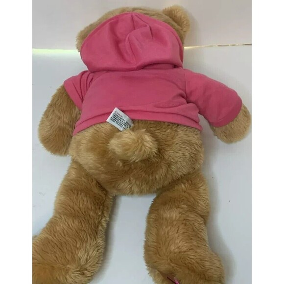 Breast Cancer Awareness Teddy Bear Plush 20 Inches Pink Ribbon Gund Macy's M1 - Picture 6 of 7